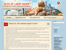 Tablet Screenshot of larrynamer.com